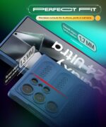 Ultimate Silicone Back Cover Case for Samsung Galaxy S24 Ultra 5G | Heat Dissipation Thin Soft TPU | 360? Camera Protection | Breathable Cooling Holes ? Deep Blue - Image 8