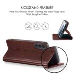 Shock Proof Flip Cover Back Case for Samsung Galaxy S21 5G | Magnetic Wallet Leather Case with Stand - Image 5