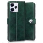 Shock Proof Flip Cover Back Case for Mi Redmi 12 5G | Magnetic Wallet Leather Case with Stand - Image 2