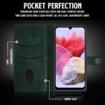 Shock Proof Flip Cover Back Case for Samsung Galaxy M34 5G | Magnetic Wallet Leather Case with Stand - Image 6