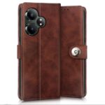 Shock Proof Flip Cover Back Case for Realme Gt 6T 5G | Magnetic Wallet Leather Case with Stand - Image 4