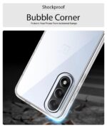 Transparent Back Cover Case for 1+ OnePlus Nord 5 | Raised Bumps for Full Device & Camera Protection Shockproof TPU Silicone Back Case Mobile Cover Transparent - Image 8