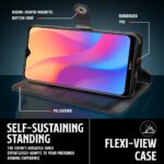 Shock Proof Flip Cover Back Case for Xiaomi Mi Redmi 8A | Magnetic Wallet Leather Case with Stand - Image 8