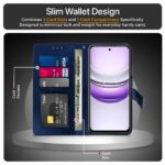 Shock Proof Flip Cover Back Case for Realme 14X 5G | Magnetic Wallet Leather Case with Stand - Image 6