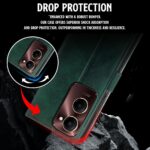 Shock Proof Flip Cover Back Case for Iqoo Z9 Lite | Magnetic Wallet Leather Case with Stand - Image 5