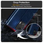 Shock Proof Flip Cover Back Case for Motorola Moto G35 5G | Magnetic Wallet Leather Case with Stand - Image 5