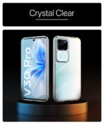 Crystal Clear Transparent Back Case Cover for Vivo V30 Pro | Full Device & Camera Protection Shockproof TPU | Flexible Silicone Back Cover Case Transparent - Image 6