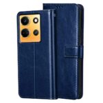 Shock Proof Flip Cover Back Case for Infinix Note 30 5G | Magnetic Wallet Leather Case with Stand - Image 2