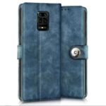 Shock Proof Flip Cover Back Case for Redmi Note 10 Lite | Magnetic Wallet Leather Case with Stand - Image 2