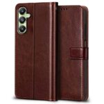 Shock Proof Flip Cover Back Case for Samsung Galaxy A05S 5G | Magnetic Wallet Leather Case with Stand - Image 4