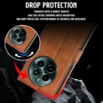 Shock Proof Flip Cover Back Case for Realme Narzo 70 | Magnetic Wallet Leather Case with Stand - Image 8