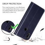 Shock Proof Flip Cover Back Case for Vivo V11 | Magnetic Wallet Leather Case with Stand - Image 4