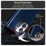 Shock Proof Flip Cover Back Case for Iqoo Z9 5G | Magnetic Wallet Leather Case with Stand - Image 8