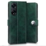 Shock Proof Flip Cover Back Case for Oppo F23 5G | Magnetic Wallet Leather Case with Stand - Image 2