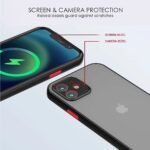 Back Case Cover for Realme V13 5G | Smoke Matte Cover Protective Shockproof Hard Mobile Case for Realme V13 5G (Black) - Image 4