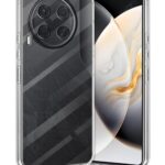 Crystal Clear Transparent Back Cover Case Compatible with Tecno Camon 30 5G Shockproof Flexible TPU Silicone Case with Full Body & Camera Protection Transparent