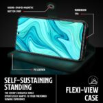 Shock Proof Flip Cover Back Case for Redmi Note 10 Lite | Magnetic Wallet Leather Case with Stand - Image 8