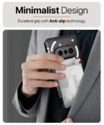 Shock Proof Clear Protective Back Case for Nothing Phone 3a 5G - AirEDGE Technology | 360 Degree Camera Protection | Transparent Hybrid Back Case Mobile Cover - Black - Image 8