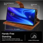 Shock Proof Flip Cover Back Case for Xiaomi Mi Redmi K20 | Magnetic Wallet Leather Case with Stand - Image 5