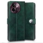 Shock Proof Flip Cover Back Case for Vivo V30E 5G | Magnetic Wallet Leather Case with Stand - Image 3