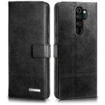 Shock Proof Flip Cover Back Case for Xiaomi Mi Redmi Note 8 Pro | Magnetic Wallet Leather Case with Stand