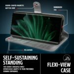 Shock Proof Flip Cover Back Case for Realme P2 Pro 5G | Magnetic Wallet Leather Case with Stand - Image 8