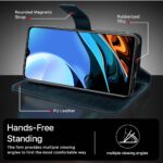 Shock Proof Flip Cover Back Case for Xiaomi Mi Redmi 9 Power | Magnetic Wallet Leather Case with Stand - Image 8