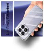 Transparent Back Cover Case for Compatible with Redmi Note 14 Pro 5G | Poco X7 5G | Raised Bumps for Full Device & Camera Protection Shockproof TPU Silicone Back Case Mobile Cover Transparent - Image 7