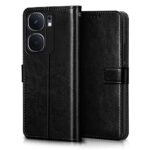 Shock Proof Flip Cover Back Case for Iqoo Neo 9 Pro 5G | Magnetic Wallet Leather Case with Stand - Image 3