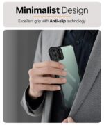 Shock Proof Crystal Clear Back Case Mobile Cover for Samsung Galaxy M53 5G | Camera Protection | Hybrid PC + TPU | Protective Design | Earthy Black - Image 8