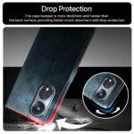 Shock Proof Flip Cover Back Case for Oppo Reno 8T 5G | Magnetic Wallet Leather Case with Stand - Image 4