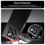 Shock Proof Flip Cover Back Case for 1+ Oneplus 10T 5G | Magnetic Wallet Leather Case with Stand - Image 6