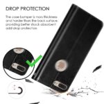 Shock Proof Flip Cover Back Case for Apple Iphone 7 Plus | Magnetic Wallet Leather Case with Stand - Image 5