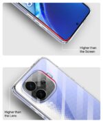 Transparent Back Cover Case for iQOO Neo 10R 5G | Raised Bumps for Full Device & Camera Protection Shockproof TPU Silicone Back Case Mobile Cover Transparent - Image 5