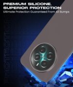 Slim Frameless Back Cover for Realme Narzo 70 | Narzo 70 Pro | Realme 12 Plus | P1 5G | Ultra Thin Lightweight Design & Camera Protection | Soft Matte Silicone Flexible Mobile Case (Grey) - Image 8