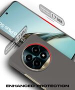 Slim Frameless Back Cover for Realme 13 Pro 5G | Realme 13 Pro Plus 5G | Soft Matte Silicone Flexible Mobile Case & Camera Protection | Ultra Thin Lightweight Design (Grey) - Image 5