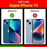 Shock Proof Flip Cover Back Case for Apple Iphone 13 | Magnetic Wallet Leather Case with Stand - Image 2