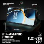 Shock Proof Flip Cover Back Case for 1+ Oneplus Nord Ce 3 Lite 5G | Magnetic Wallet Leather Case with Stand - Image 8