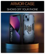 kelpuj Crystal Clear Transparent Back Case for Compatible with Apple iPhone 13 Shockproof TPU Silicone Cover Full Body & Camera Protection - Image 3