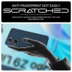 Back Cover for iQOO Z9 Lite | Vivo T3 Lite 5G | Y18t | Y18 | Y18e | Y03 | Y28s | Y37| Slim Soft Rubberised | Inner Fabric Lining | Silicone Flexible Mobile Case | Camera Protection - Blue - Image 8