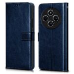 Shock Proof Flip Cover Back Case for Redmi A4 5G | Magnetic Wallet Leather Case with Stand - Image 4
