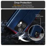 Shock Proof Flip Cover Back Case for Hmd Crest Max 5G | Magnetic Wallet Leather Case with Stand - Image 8