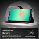 Shock Proof Flip Cover Back Case for Samsung Galaxy A26 5G | Magnetic Wallet Leather Case with Stand - Image 5