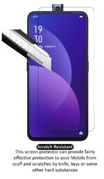 Unbreakable Nano Film Glass Screen Protector for Oppo F11 Pro [ Flexible Like a Screen Guard, Harder Than a Tempered Glass ]  Pack of 2 Clear - Image 5