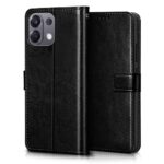 Shock Proof Flip Cover Back Case for Oppo K13 5G | Magnetic Wallet Leather Case with Stand - Image 2