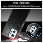 Shock Proof Flip Cover Back Case for Xiaomi Redmi Note 12 4G | Magnetic Wallet Leather Case with Stand - Image 8