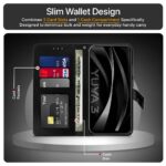 Shock Proof Flip Cover Back Case for Lava Yuva 3 5G | Magnetic Wallet Leather Case with Stand - Image 3