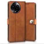 Shock Proof Flip Cover Back Case for Realme Narzo 60X 5G | Magnetic Wallet Leather Case with Stand - Image 2