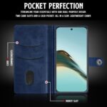 Shock Proof Flip Cover Back Case for Realme 13 Pro 5G | Magnetic Wallet Leather Case with Stand - Image 4
