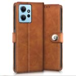Shock Proof Flip Cover Back Case for Xiaomi Redmi Note 12 4G | Magnetic Wallet Leather Case with Stand - Image 4